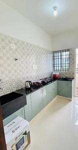Kitchen Image of 550 Sq.ft 1 BHK Apartment / Flat for rent in Kadubeesanahalli Bengaluru for Rs. 32000