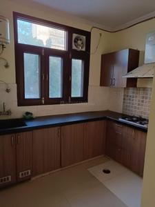 Kitchen Image of 1800 Sq.ft 3 BHK Builder Floor for rent in Malviya Nagar Jaipur for Rs. 40000