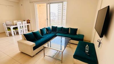Hall Image of 1500 Sq.ft 3 BHK Apartment / Flat for rent in Sushma Chandigarh Grande, Gazipur Zirakpur for Rs. 30000