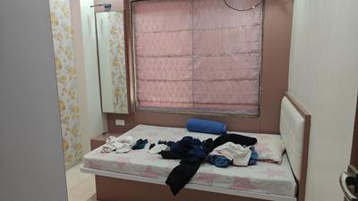 Bedroom Image of 1100 Sq.ft 2 BHK Apartment / Flat for rent in Roongta Grandezza Apartment, Govind Nagar Nashik for Rs. 25000