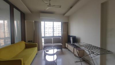 Living Room Image of 600 Sq.ft 1 BHK Apartment / Flat for rent in Omkar Vive, Kurla West Mumbai for Rs. 64999