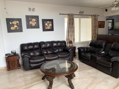 Hall Image of 2500 Sq.ft 3 BHK Penthouse for rent in Marvel Enigma, Kharadi Pune for Rs. 90000