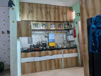 Kitchen Image of 750 Sq.ft 2 BHK Apartment / Flat for sale in Sachin Surat for Rs. 1500000