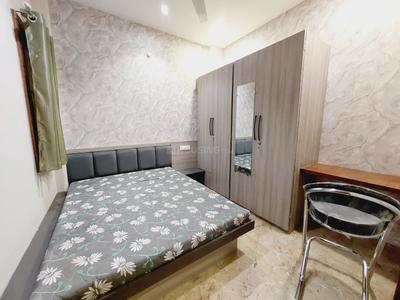 Bedroom Image of 550 Sq.ft 1 BHK Apartment / Flat for rent in Mahalakshmi Nagar Indore for Rs. 18000