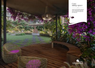 Balcony Image of 2400 Sq.ft 3 BHK Apartment / Flat for sale in Avibhanam Panache, Vaishno Devi Circle Ahmedabad for Rs. 11500000