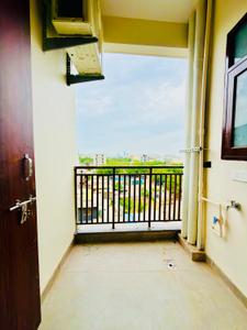 Balcony Image of 1200 Sq.ft 1 BHK Apartment / Flat for rent in Sector 52 Gurgaon for Rs. 28000