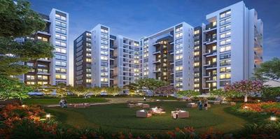 Image of 1093 Sq.ft 2 BHK Apartment / Flat for sale in Stellar Symphony, Kiwale, Pune for Rs. 8500000