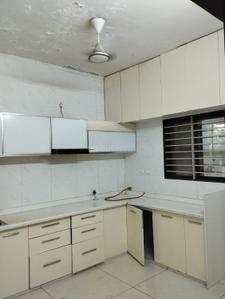 Kitchen Image of 1700 Sq.ft 4 BHK Duplex for rent in Karelibagh Vadodara for Rs. 35000