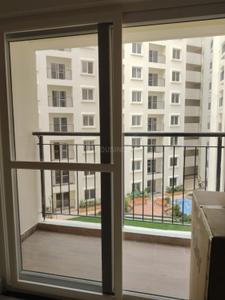Balcony Image of 480 Sq.ft 1 BHK Apartment / Flat for sale in Doddahullur Bengaluru for Rs. 5200000