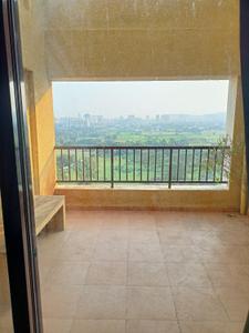 Balcony Image of 1450 Sq.ft 3 BHK Apartment / Flat for rent in OM Tropica Phase I, Ravet Pune for Rs. 27000