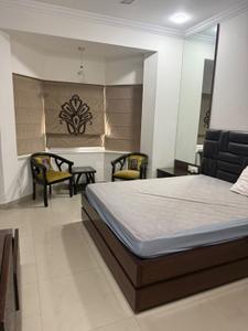 Bedroom Image of 1400 Sq.ft 3 BHK Apartment / Flat for rent in Unitech The Palms, Sector 41 Gurgaon for Rs. 85000