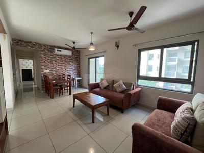 Living Room Image of 1519 Sq.ft 3 BHK Apartment / Flat for rent in Mahima Shubh Nilay, Bhankrota Jaipur for Rs. 31000