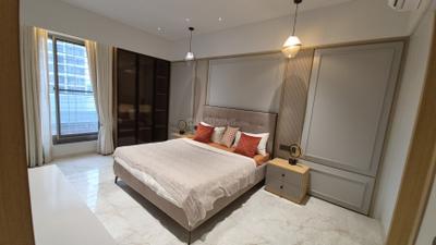 Bedroom Image of 960 Sq.ft 2 BHK Apartment / Flat for rent in Majestique Towers East, Upper Kharadi Pune for Rs. 50000