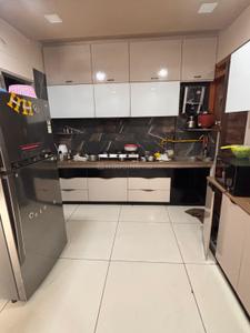 Kitchen Image of 1845 Sq.ft 3 BHK Apartment / Flat for sale in Ajmera And Sheetal Casa Vyoma, Vastrapur Ahmedabad for Rs. 20500000