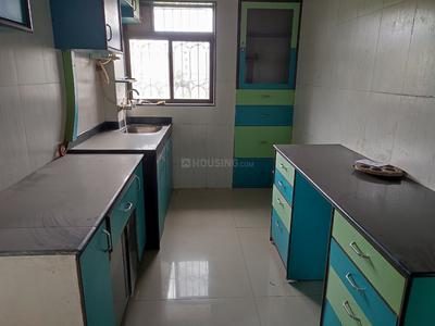Kitchen Image of 600 Sq.ft 1 BHK Apartment / Flat for sale in Thane West Thane for Rs. 10500000