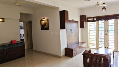 Living Room Image of 1350 Sq.ft 2 BHK Apartment / Flat for rent in Vaswani Tranquil, Munnekollal Bengaluru for Rs. 60000