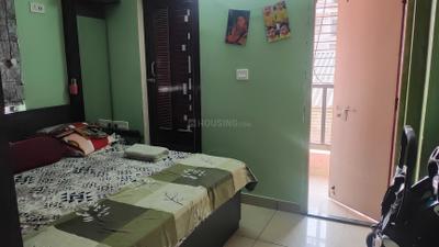 Bedroom Image of 743 Sq.ft 2 BHK Apartment / Flat for sale in Chinar Park Kolkata for Rs. 5500000