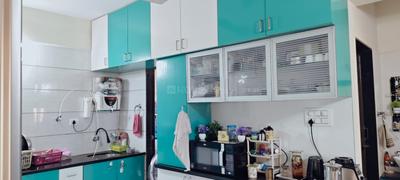 Kitchen Image of 1100 Sq.ft 3 BHK Apartment / Flat for sale in Shiv Devashish Square, Harni Vadodara for Rs. 6100000