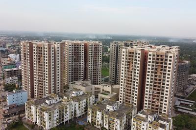 Image of 1325 Sq.ft 3 BHK Apartment / Flat for sale in Siddha Happyville , Rajarhat, Kolkata for Rs. 10700000