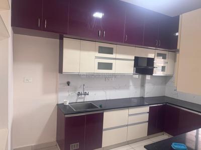 Kitchen Image of 1204 Sq.ft 3 BHK Apartment / Flat for rent in SV Legacy, Whitefield Bengaluru for Rs. 67000