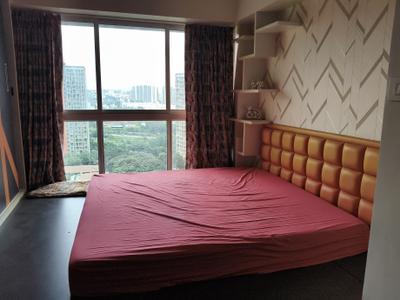 Bedroom Image of 1980 Sq.ft 3 BHK Apartment / Flat for rent in Lodha Belmondo, Gahunje Pune for Rs. 110000