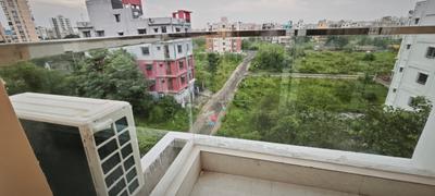 Balcony Image of 900 Sq.ft 2 BHK Apartment / Flat for sale in New Town Kolkata for Rs. 6500000