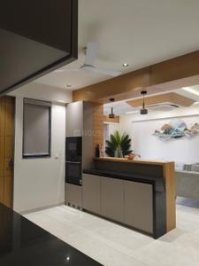 Kitchen Image of 3600 Sq.ft 4 BHK Apartment / Flat for rent in Shaligram Luxuria, Ambli Ahmedabad for Rs. 130000