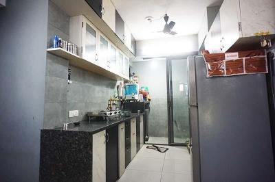Kitchen Image of 1249 Sq.ft 2 BHK Apartment / Flat for sale in A Shridhar Kaveri Trisara, Shilaj Ahmedabad for Rs. 6500000