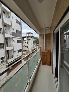 Balcony Image of 1200 Sq.ft 2 BHK Builder Floor for rent in Halasuru Bengaluru for Rs. 75000