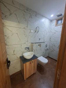Bathroom Image of 720 Sq.ft 2 BHK Builder Floor for rent in Tagore Garden Extension New Delhi for Rs. 38000
