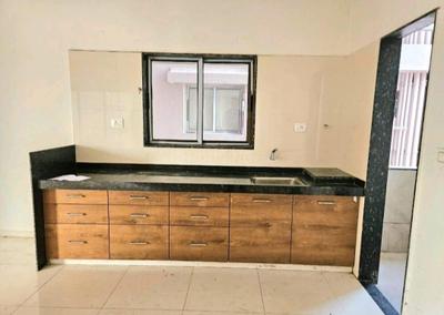 Kitchen Image of 1250 Sq.ft 2 BHK Apartment / Flat for rent in Times Galaxy, Dahin Nagar Surat for Rs. 16000