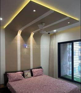Bedroom Image of 1841 Sq.ft 3 BHK Apartment / Flat for rent in Avadh Carolina, Dumas Surat for Rs. 48000