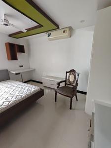 Bedroom Image of 2100 Sq.ft 3 BHK Apartment / Flat for rent in Jubilee Hills Hyderabad for Rs. 75000