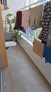 Balcony Image of 1250 Sq.ft 2 BHK Apartment / Flat for sale in Unitech Horizons, New Town Kolkata for Rs. 14000000