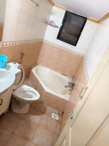 Bathroom Image of 1100 Sq.ft 2 BHK Apartment / Flat for rent in Jai Bhuvan Nova Cidade, Alto Porvorim Goa for Rs. 40000