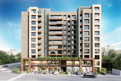 Image of 1870 Sq.ft 3 BHK Apartment / Flat for sale in Shree Ram Supath Enclave, Adajan Gam, Surat for Rs. 8800000