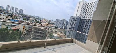 Balcony Image of 1000 Sq.ft 2 BHK Apartment / Flat for rent in Venus Krushna Park C Wing, Kharadi Pune for Rs. 42000