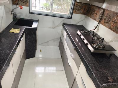 Kitchen Image of 690 Sq.ft 2 BHK Apartment / Flat for rent in Borivali West Mumbai for Rs. 46000