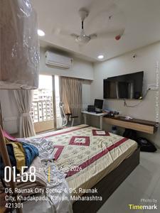 Bedroom Image of 1500 Sq.ft 2.5 BHK Apartment / Flat for sale in Raunak City, Kalyan West Kalyan for Rs. 9800000