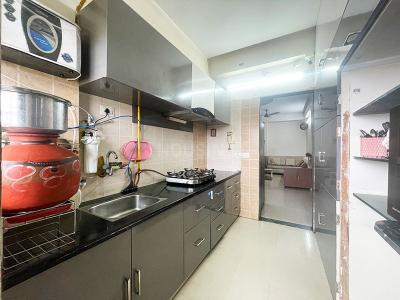 Kitchen Image of 1125 Sq.ft 2 BHK Apartment / Flat for sale in Jivrajpark Ahmedabad for Rs. 6100000