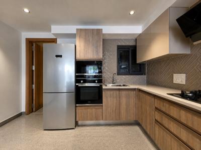 Kitchen Image of 752 Sq.ft 1 RK Apartment / Flat for sale in Bhagwant Pur Dehradun for Rs. 9860000
