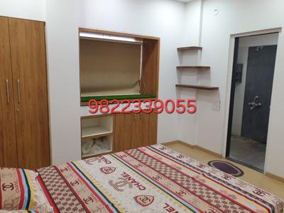 Bedroom Image of 1050 Sq.ft 2 BHK Apartment / Flat for rent in Nagala Park Kolhapur for Rs. 28000