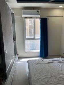 Bedroom Image of 888 Sq.ft 2 BHK Apartment / Flat for rent in Pacifica Reflections, Vaishno Devi Circle Ahmedabad for Rs. 30000