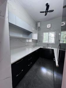 Kitchen Image of 1300 Sq.ft 2 BHK Builder Floor for rent in Chittaranjan Park New Delhi for Rs. 62000