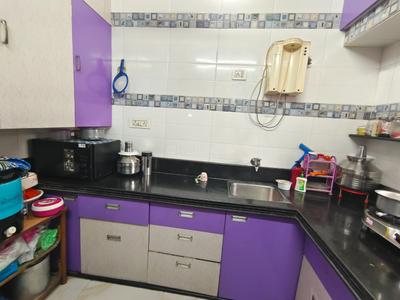 Kitchen Image of 750 Sq.ft 2 BHK Apartment / Flat for sale in Khokhra Ahmedabad for Rs. 4000000