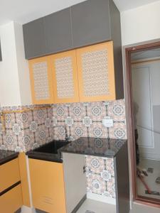 Kitchen Image of 582 Sq.ft 1 RK Studio for rent in Paradise At Brigade Cornerstone Utopia, Varthur Bengaluru for Rs. 28000