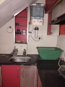 Kitchen Image of 1200 Sq.ft 2 BHK Duplex for rent in Vaishali Nagar Indore for Rs. 15000