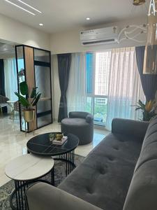 Hall Image of 1625 Sq.ft 3 BHK Apartment / Flat for rent in Oxford Navrang Crystal, Goregaon West Mumbai for Rs. 140000
