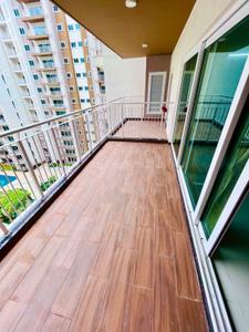 Balcony Image of 2700 Sq.ft 4 BHK Apartment / Flat for rent in L And T Olivia At Raintree Boulevard, Sahakara Nagar Bengaluru for Rs. 115000