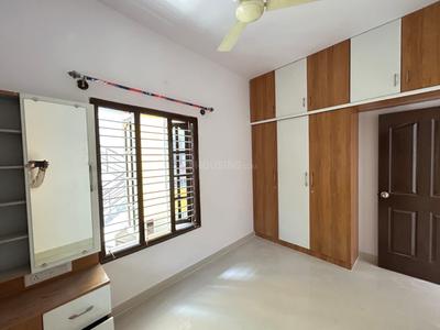 Bedroom Image of 700 Sq.ft 1 BHK Builder Floor for rent in Indira Nagar Bengaluru for Rs. 37500
